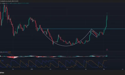 Zcash price has confirmed a breakout from a cup and handle pattern on the daily chart.