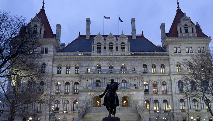 New York lawmakers are set to begin advancing a constitutional amendment that would allow congressional lines to be redrawn in 2028.