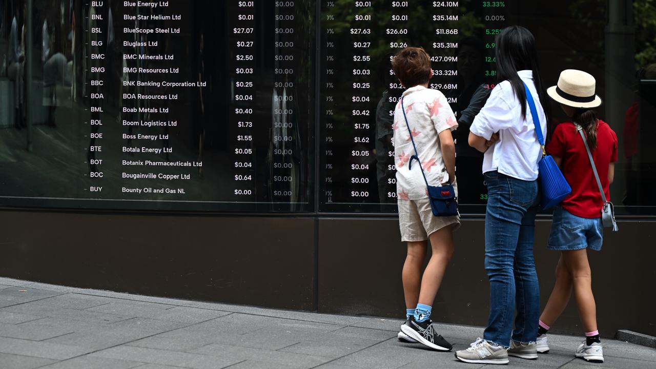 Australian shares snap eight-session run of losses