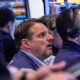 Wall Street ends mixed as borrowing costs in focus