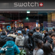 Swatch shuts stores after crowds queue for new watch