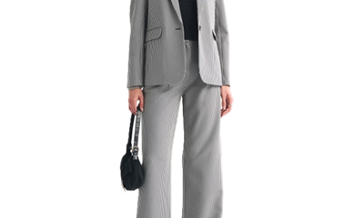 gingham suit