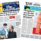 'Labour leadership rivals circle' and 'Golden boys' on Baftas red carpet