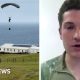 Soldier on parachuting to Tristan da Cunha for Hantavirus aid