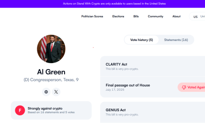 Crypto PACs Help Decide Key Texas Runoffs as Congress Rewrites Digital Asset Rules