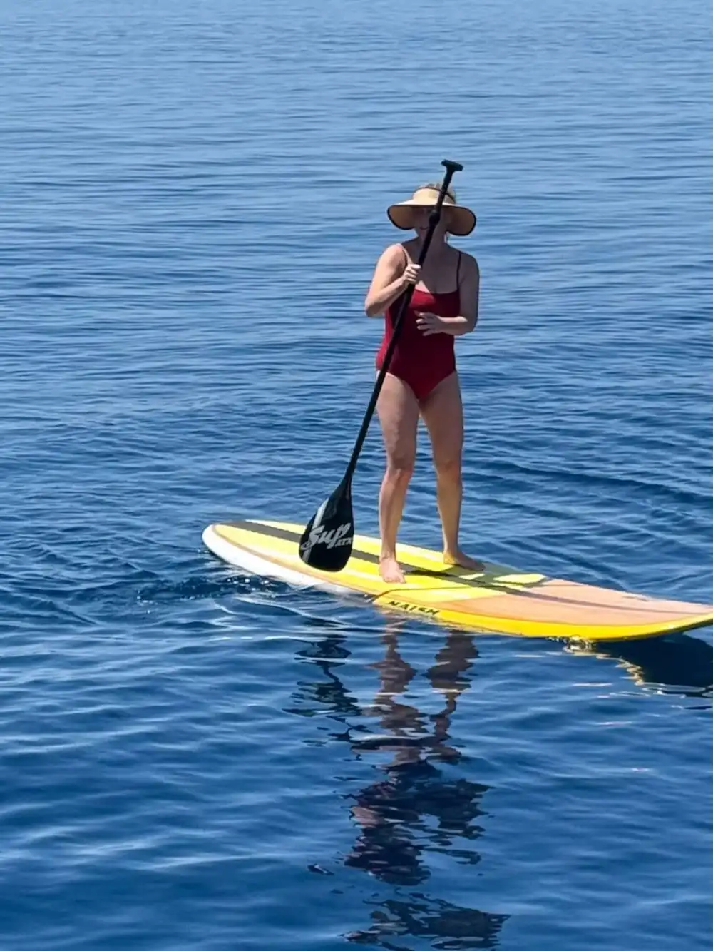 Amy Schumer Shows Off Body While Vacationing With Son Gene