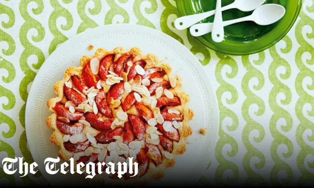 Apricot and almond tart recipe