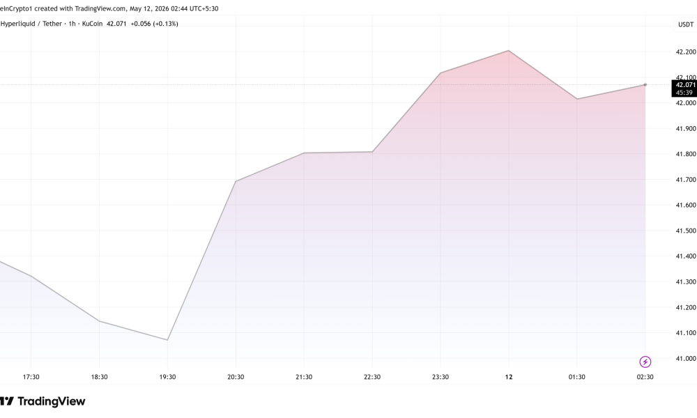 Hyperliquid (HYPE) Price Performance.