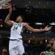 Back in action: Milwaukee's Giannis Antetokounmpo scores in the Bucks' come-from-behind NBA victory over the Boston Celtics