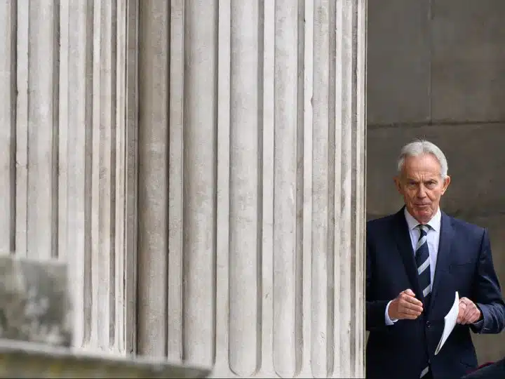 The shadow of Tony Blair