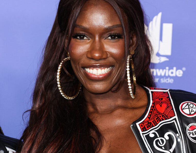 Smiling on the red carpet