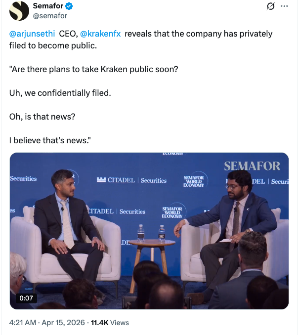 Kraken Cuts 150 Staff, Citing Rising AI Use