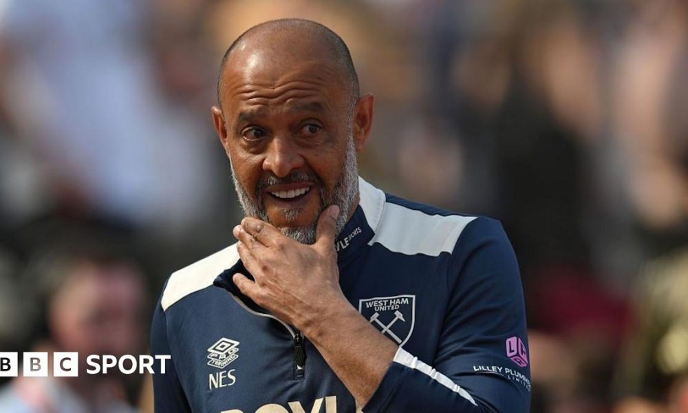 West Ham manager Nuno Espirito Santo