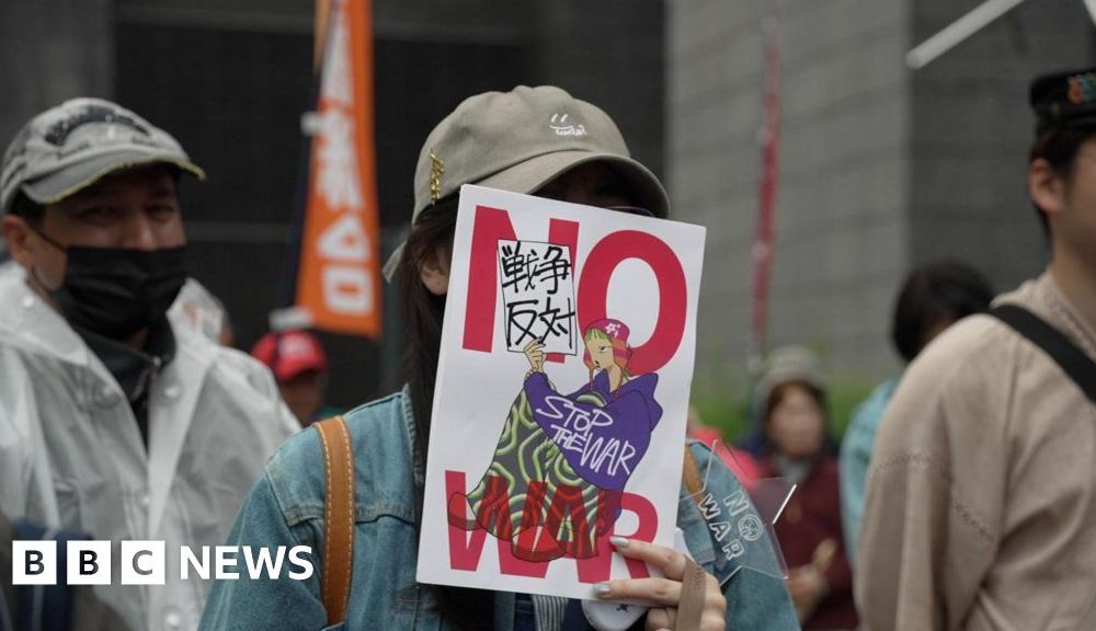 Anti-war protests rock Japan as PM Sanae Takaichi pushes for stronger defence