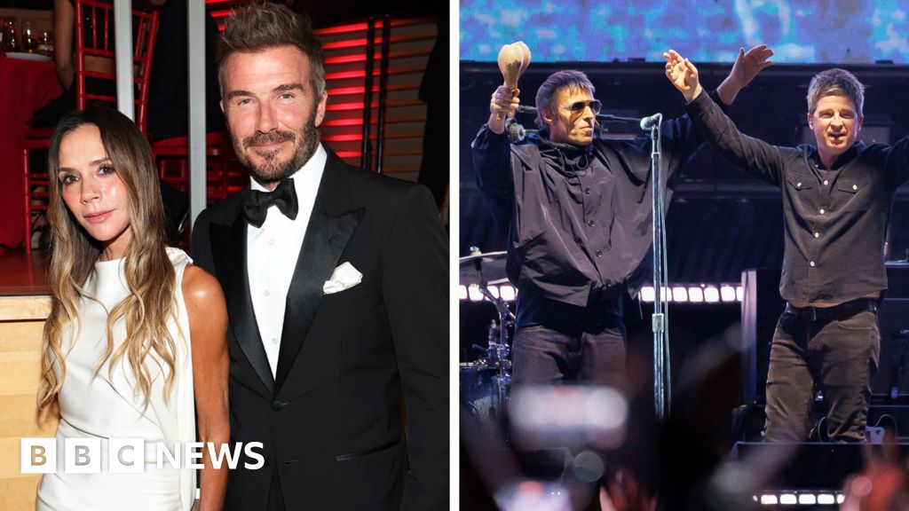 Beckhams become billionaires as Oasis make rich list for first time