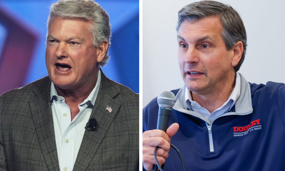 Mike Collins and Derek Dooley head to runoff in Georgia Senate GOP race