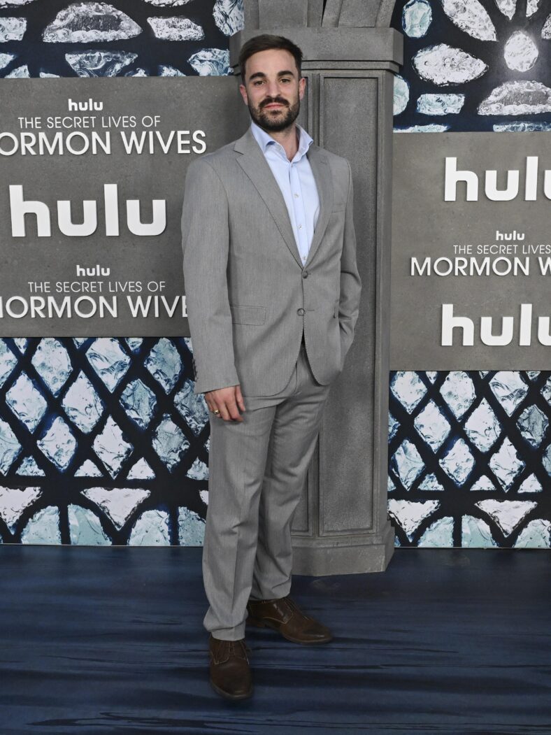 Conner Leavitt posing on the red carpet.