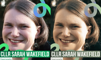 Green party councillor Sarah Wakefield