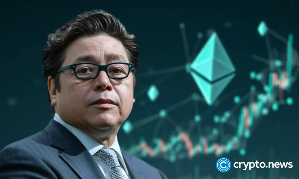 Tom Lee’s Bitmine stakes $508M ETH as holdings top 5M