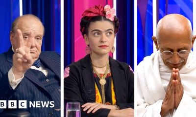 AI versions of Churchill, Kahlo and Gandhi on Question Time