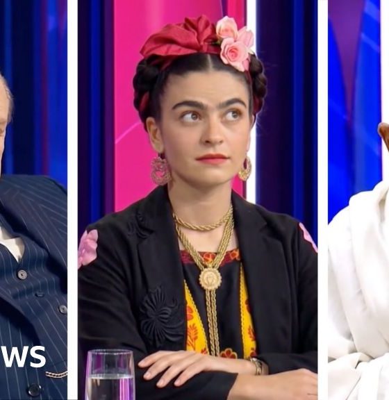 AI versions of Churchill, Kahlo and Gandhi on Question Time