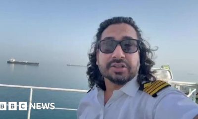 Captain of stranded ship in Strait of Hormuz tells BBC of 'pressure'