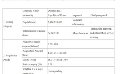 South Korea FSC Reportedly Reviews Hana Bank Dunamu Stake