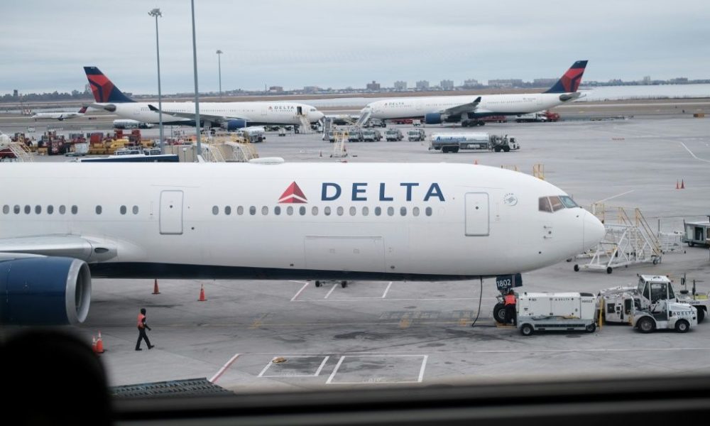 Delta Air Lines reported its first quarterly profit since the coronavirus pandemic, a sign of improving travel demand