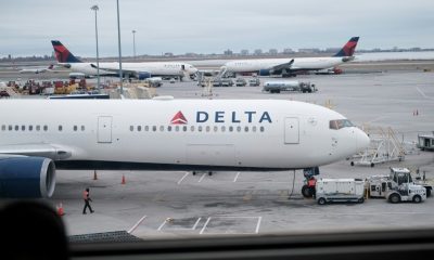 Delta Air Lines reported its first quarterly profit since the coronavirus pandemic, a sign of improving travel demand