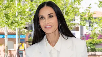 Demi Moore at the Ami Paris luncheon In Honor of the Jury and Filmmakers of La Semaine de la Critique held at Fred l'Ecailler on May 17, 2026 in Cannes, France. (Photo by Michael Buckner/WWD via Getty Images)