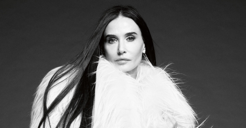 Demi moore v magazine