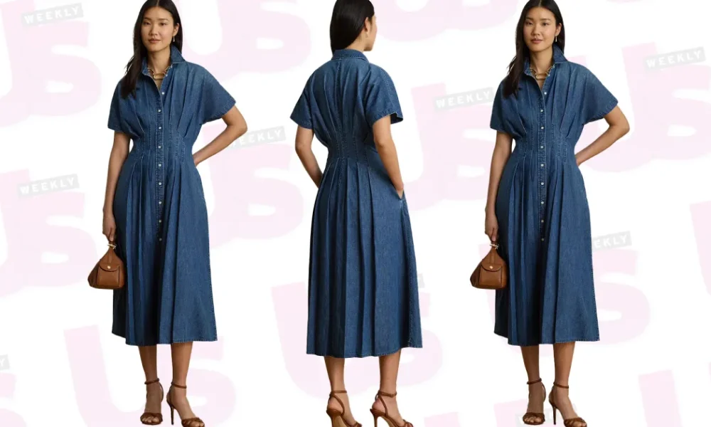 This Denim Dress From Nordstrom Is a Chic and Easy Spring Outfit