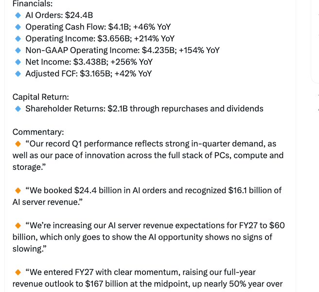 DELL Q1 FY27 Earnings