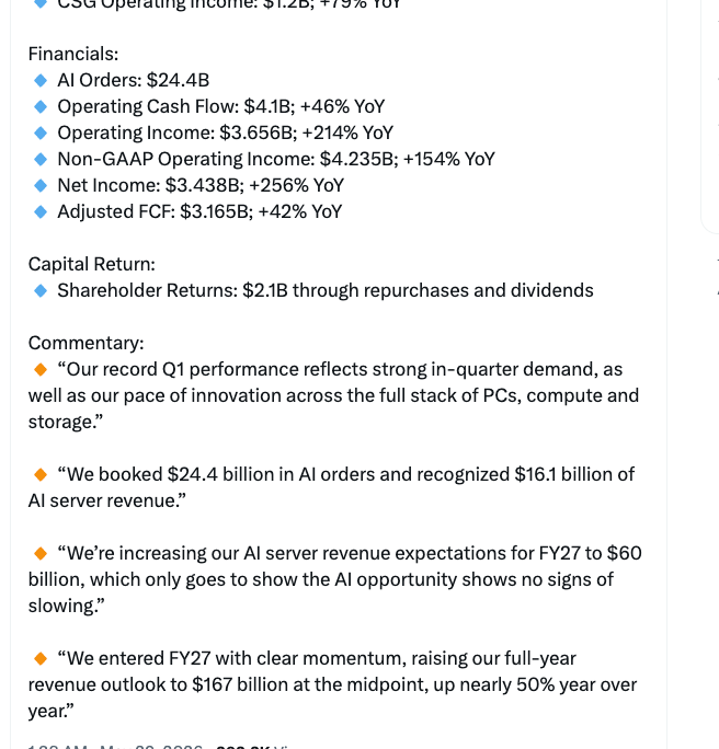 DELL Q1 FY27 Earnings