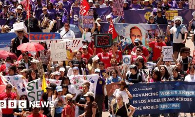 May Day protests take place across major US cities