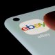 The eBay app is seen on a smartphone in this illustration taken, July 13, 2021.