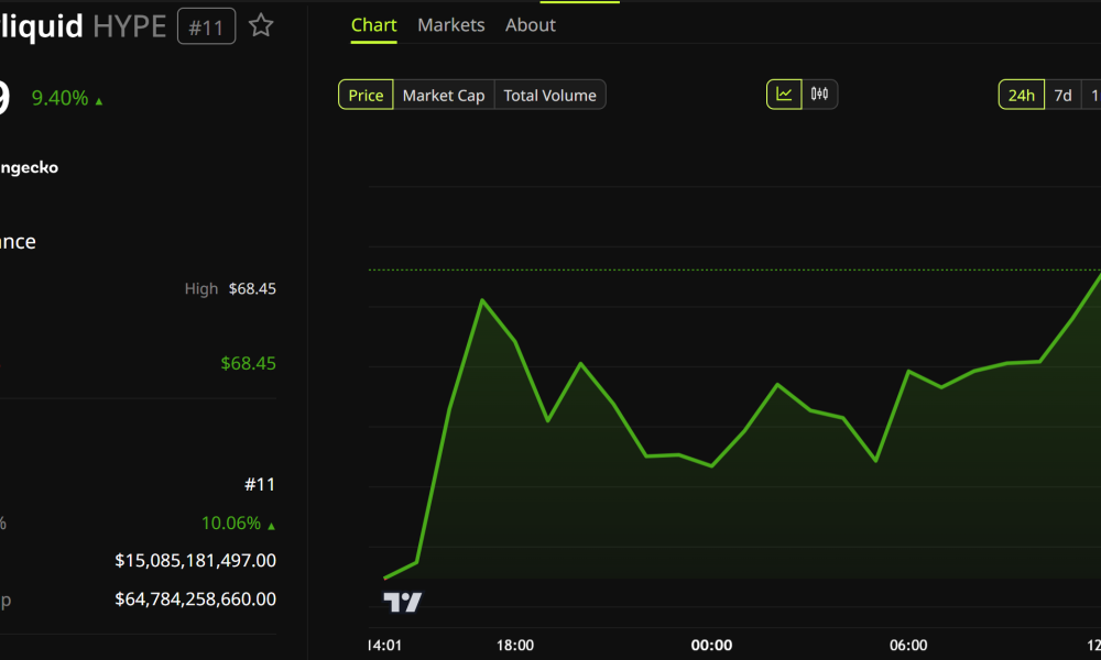 Hyperliquid (HYPE) Price Performance