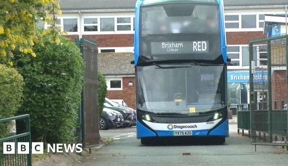 Parents' anger at Brixham College buses being axed