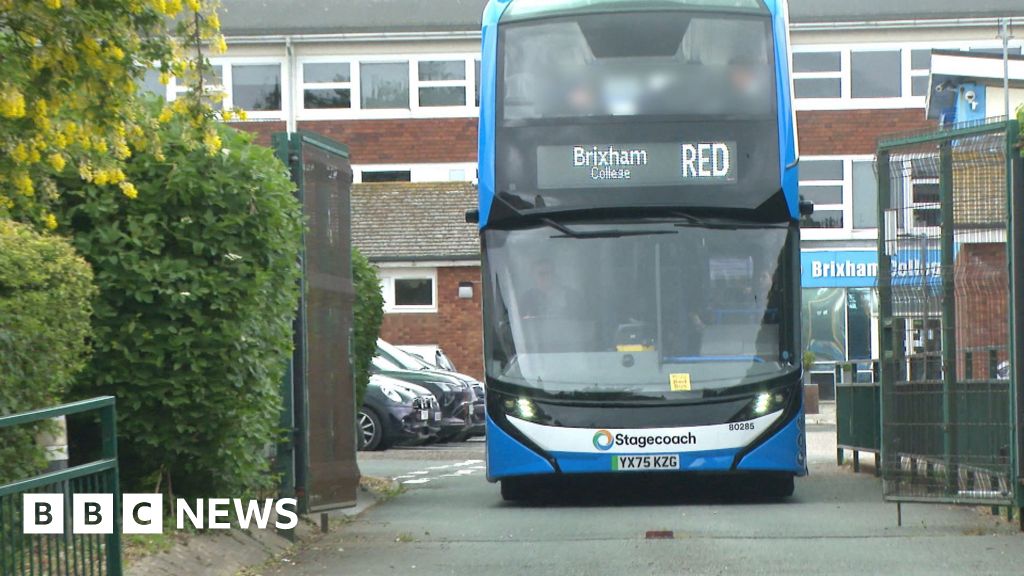 Parents' anger at Brixham College buses being axed