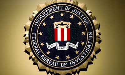 The Federal Bureau of Investigation seal is seen at FBI headquarters before a news conference by FBI Director Christopher Wray on the U.S Justice Department's inspector general's report regarding the actions of the Federal Bureau of Investigation and the