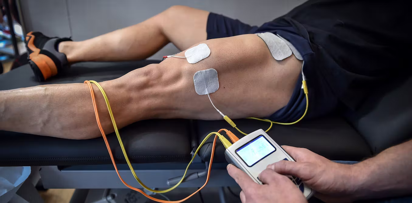 how stimulating the muscles with electricity may help manage the condition