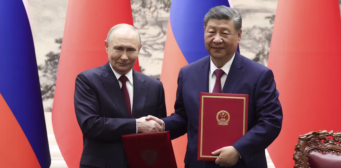 Russian president’s China trip shows for the second time in a week how rapidly the world order is changing