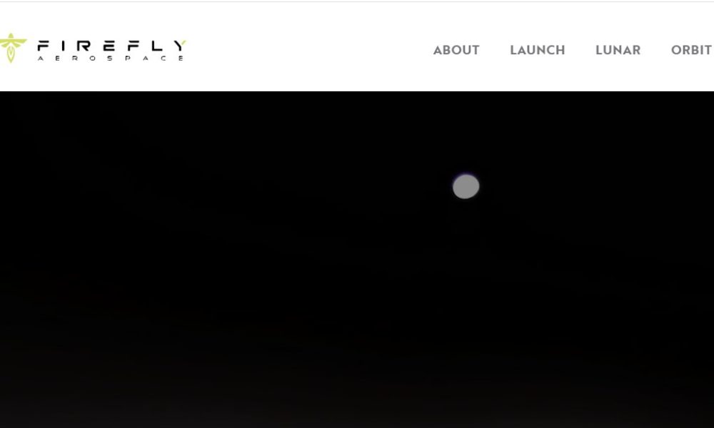 Firefly Alpha lifting off the pad at Vandenberg Space Force