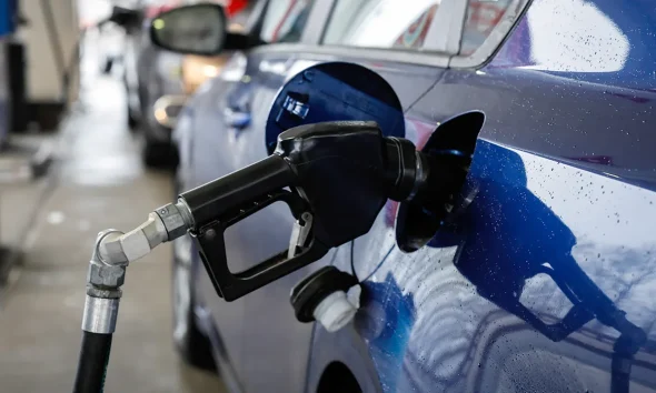 AAA national average regular gas price spikes about 33 cents in a week