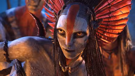 Oona Chaplin as Varang in Avatar: Fire and Ash