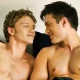 Connor Storrie and Hudson Williams in Heated Rivalry