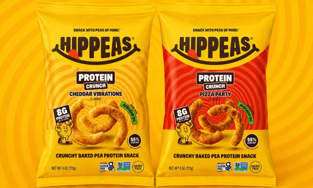 Hippeas launches plant-based protein puffs