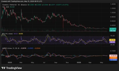 Cardano (ADA) price chart, source: crypto.news