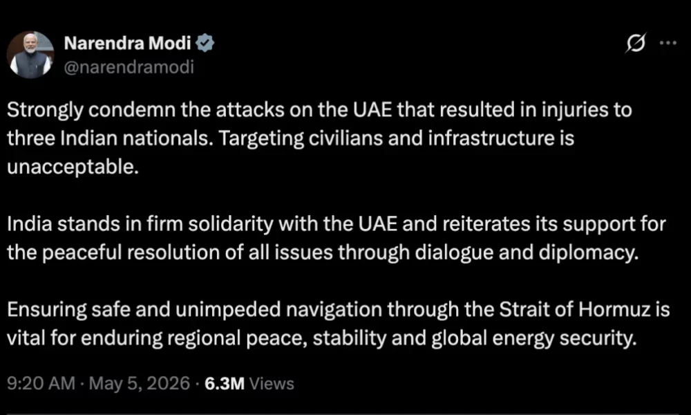 Source: Narendra Modi/X
