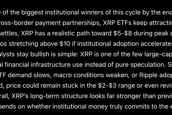 Sam Altman ChatGPT AI Predicts the Price of XRP By the End of 2026